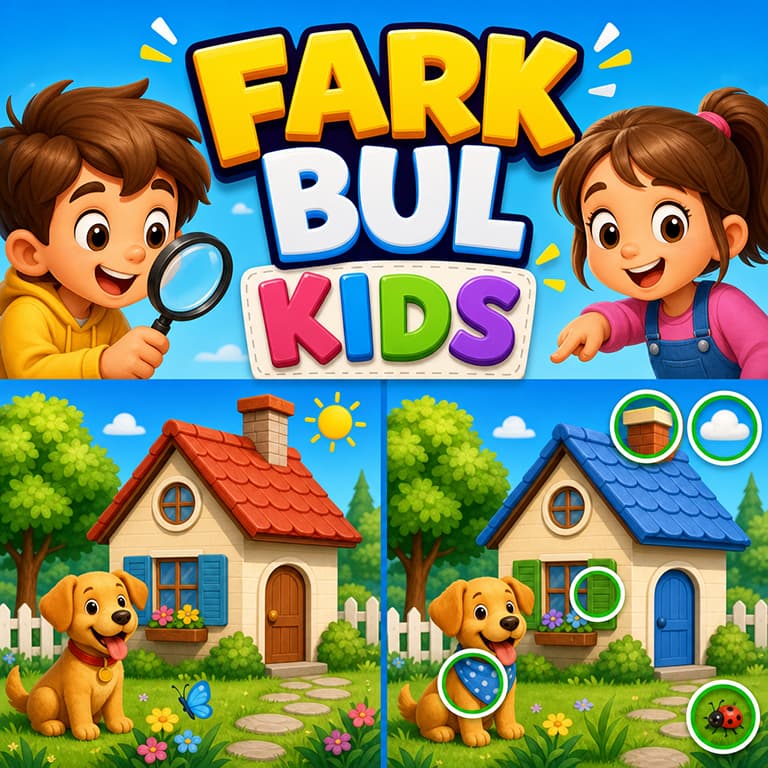 Farkı bul Kids