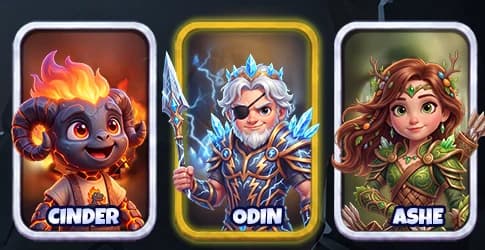 Cinder, Odin, Ashe