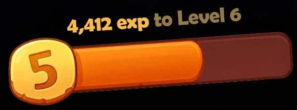 Level 6'ya 4.412 exp